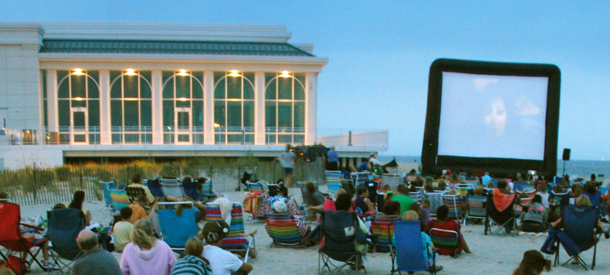 City of Cape May, NJ Movies on the Beach